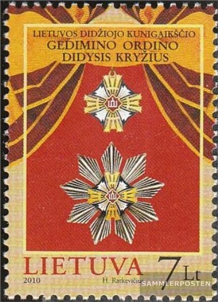 Lithuania 1053 MNH 2010 Orders