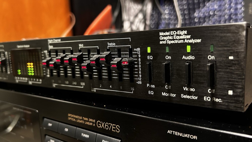 AUDIOSOURCE EQ EIGHT EQUALIZER