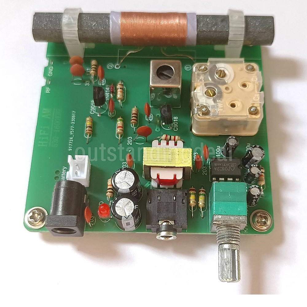 Finished Board 2P3 Radio Medium Wave Transmitter AM DIY for Crystal Radio Testin