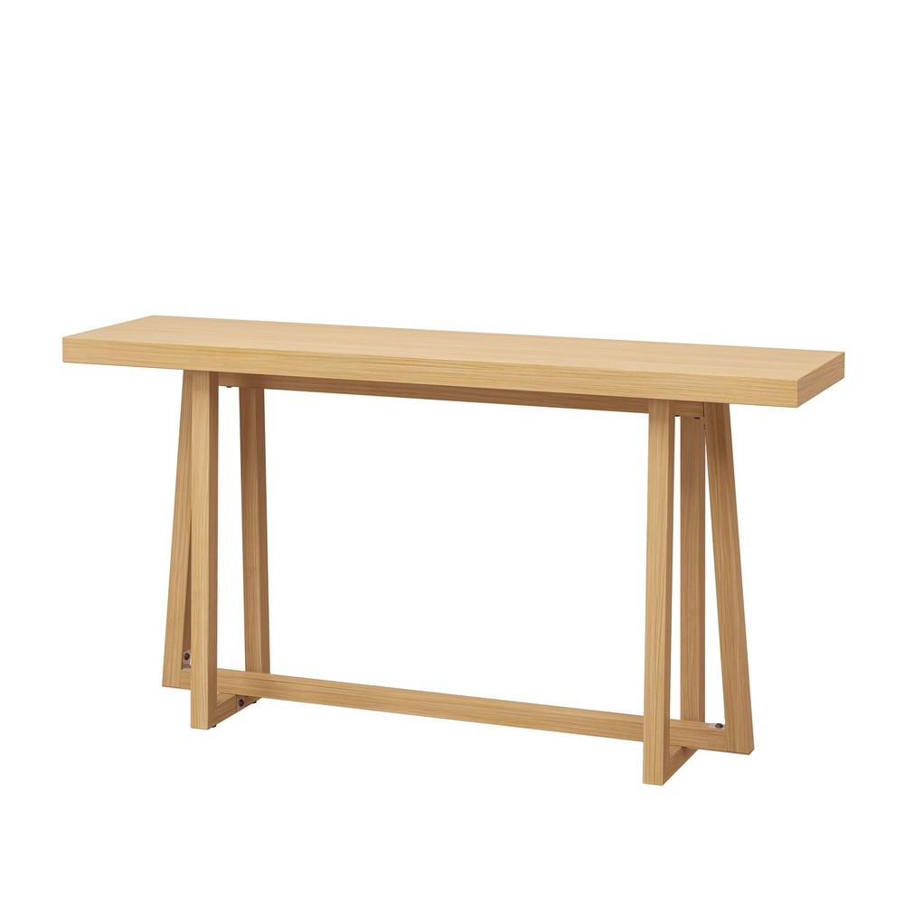 59.84'' Console Table, Stylish Rectangular Entryway Table, Outdoor Console Tabl