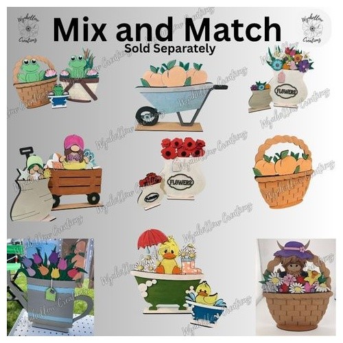 Kitchen Highland Cow Interchangeable Basket Insert