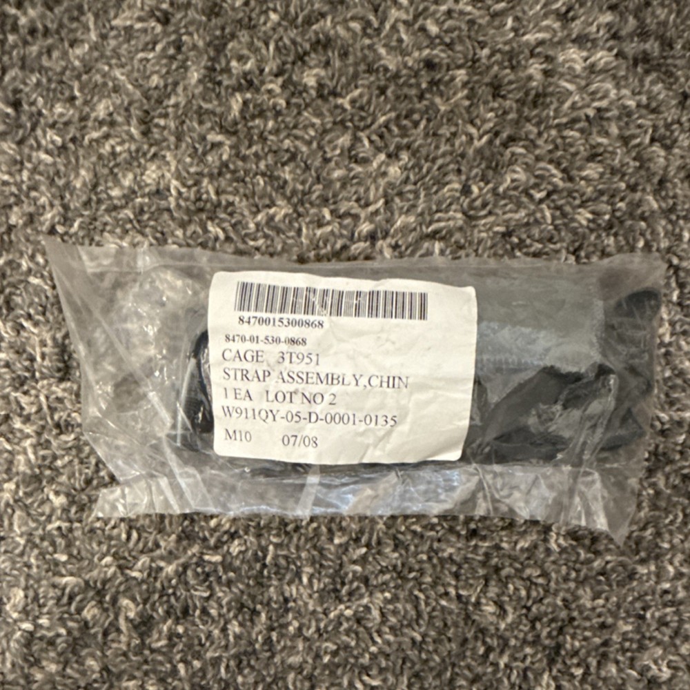 ARMY ACH Chin Strap Assembly w/Hardware