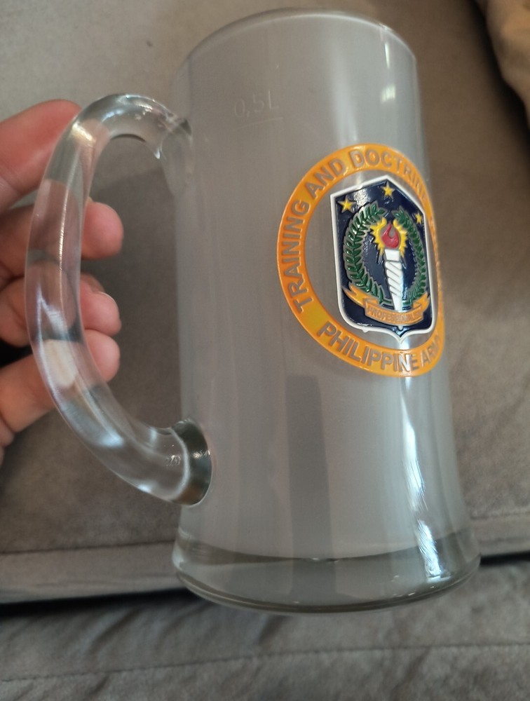 Philippine Army Training And Doctrine Command Beer Mug