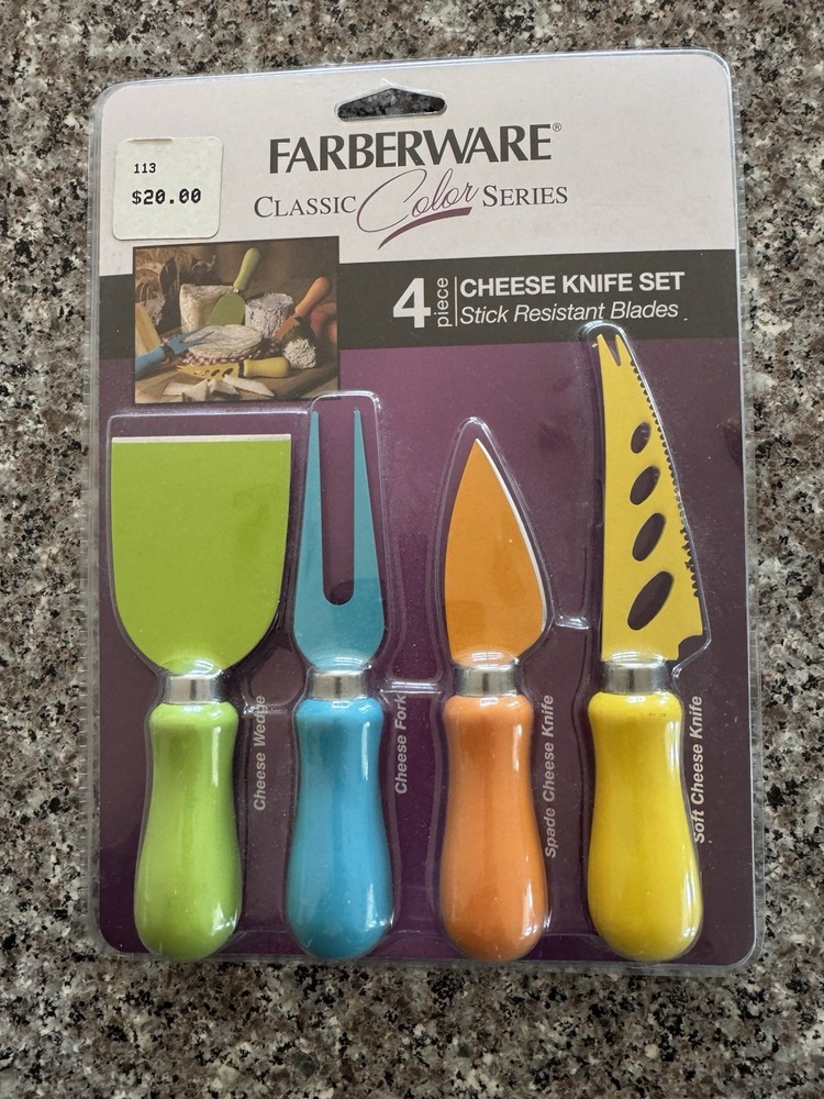 Farberware 4 Pc. Cheese Knife Set