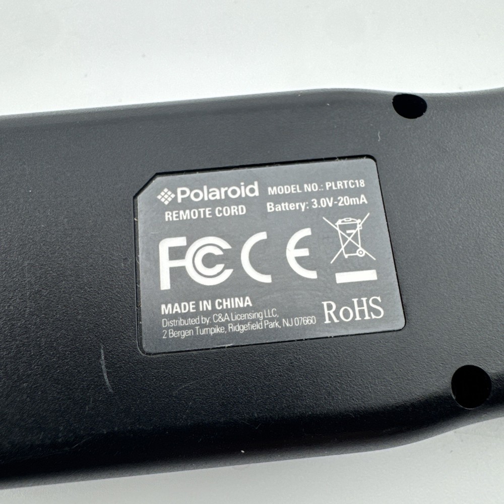 Polaroid Shutter Release Remote Cord/Intervalometer PLRTC18