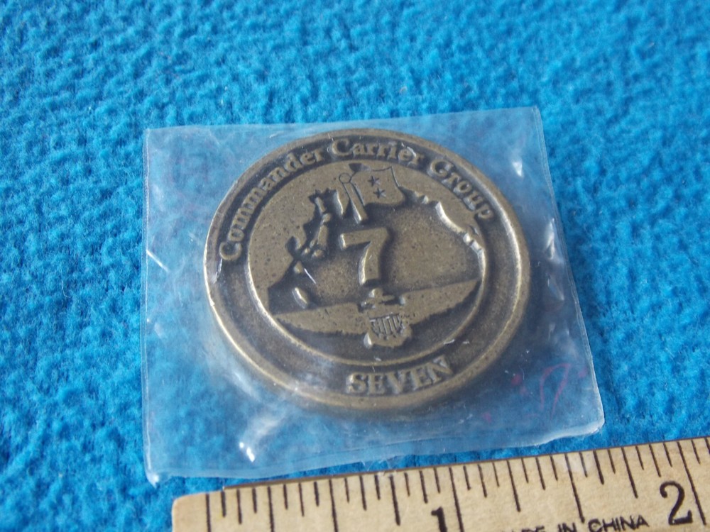 USN Commander Carrier Group Seven - Challenge Coin
