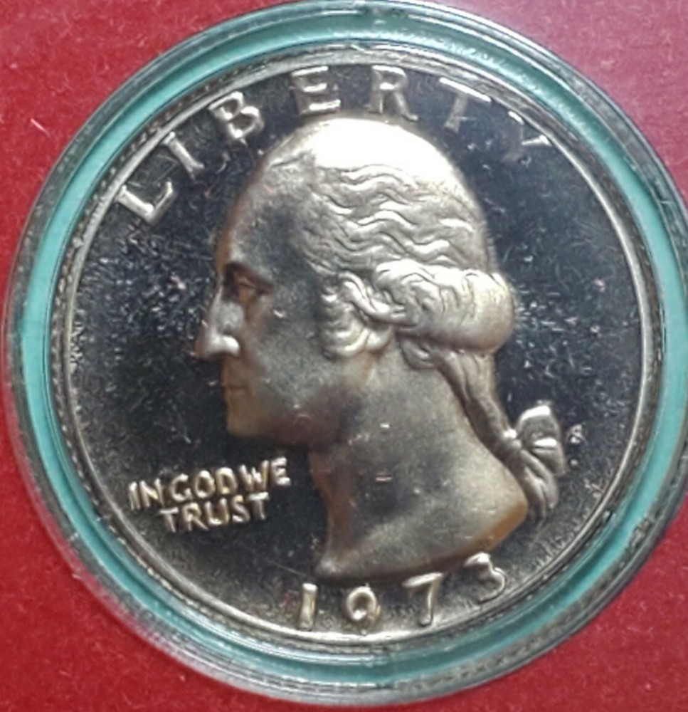1973 s proof washington quarter