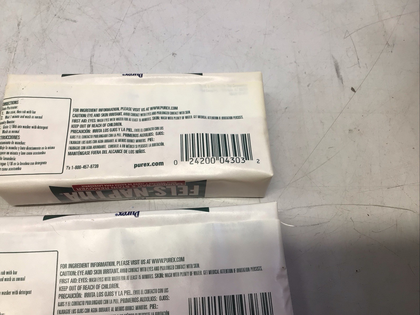 Fels-Naptha Laundry Bar Stain Remover 5 Oz Pack of 6 NO ZOUT