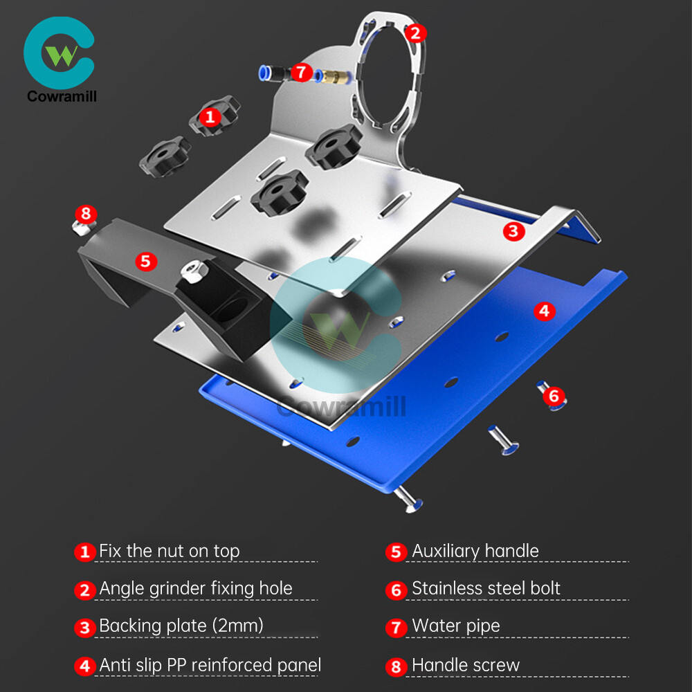 Angle Grinder Accessory Tile for 45° Chamfer Cutting For Type 100 Angle Grinder