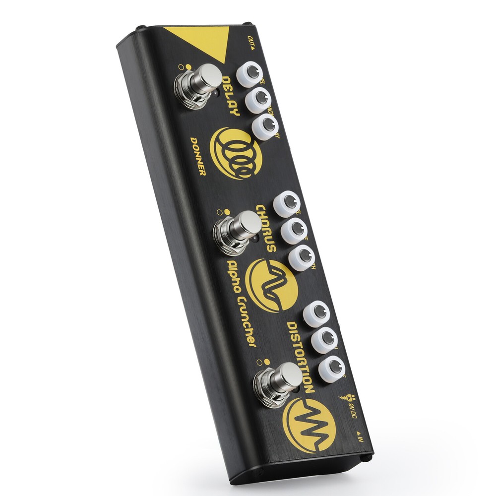 Donner Multi Effects Pedal With Adapter | Alpha Cruncher