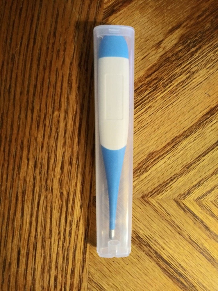 Unlabeled Digital Thermometer No HG Induction Memory Function Buzzer Fever Alarm