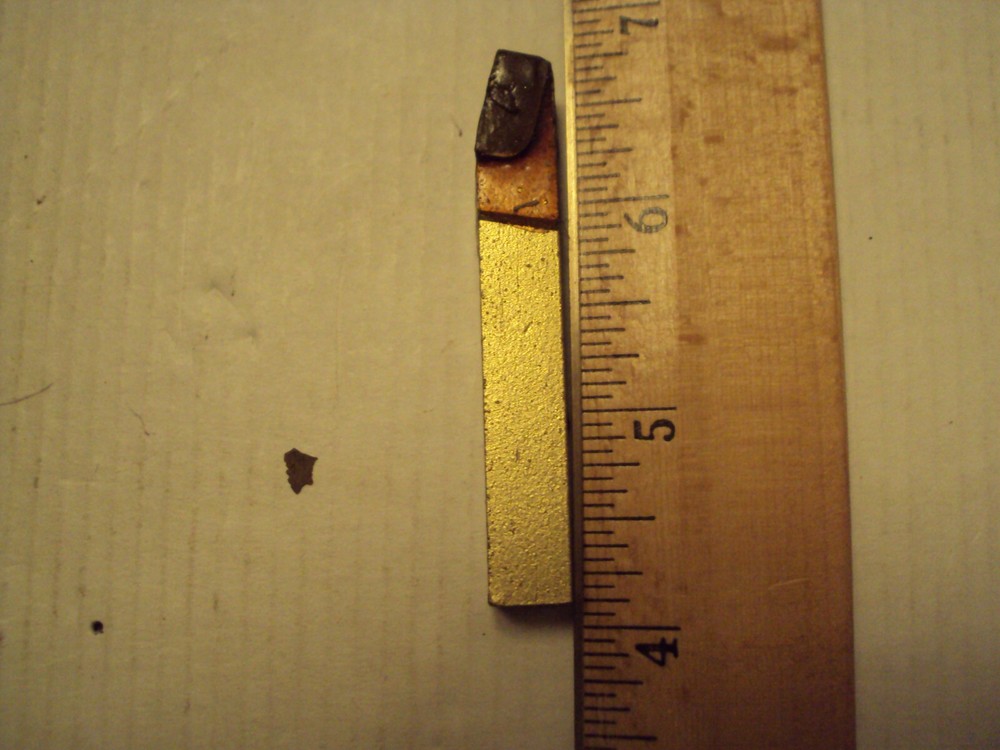 BR6 C5 brazed carbide lathe tool 3/8" square