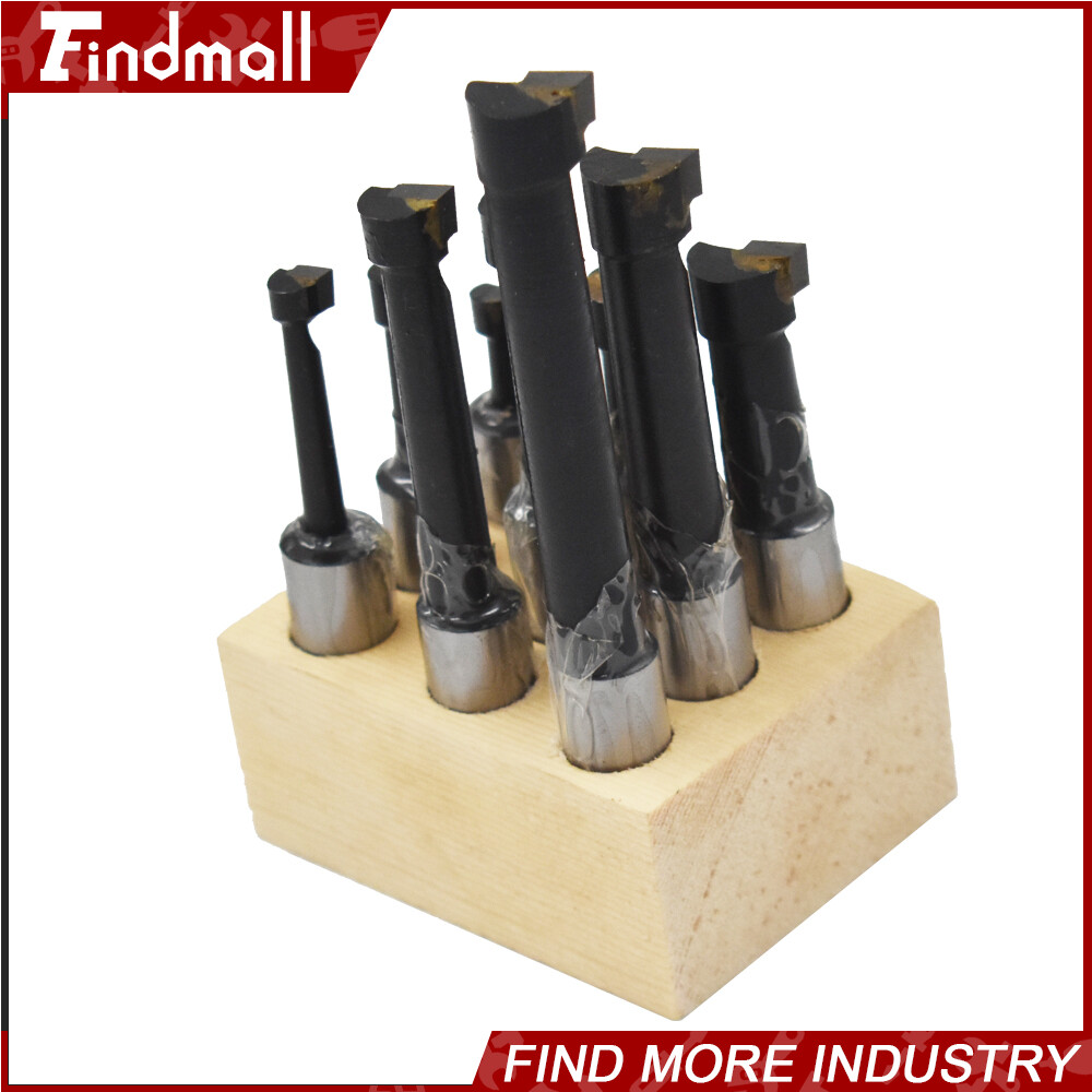 9 PCS 1/2" BORING BAR SET CARBIDE TIPPED BARS 1/2" SHANK LATHE TOOL