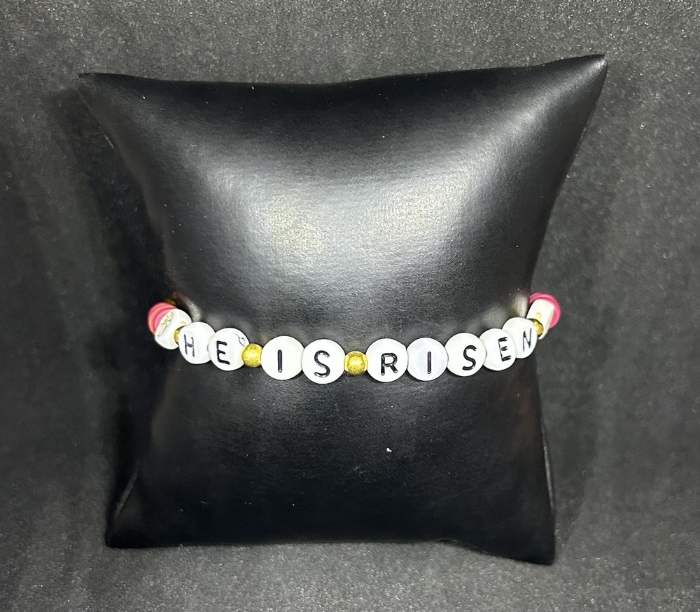 He Is Risen (Happy Easter) Heishi Bracelet