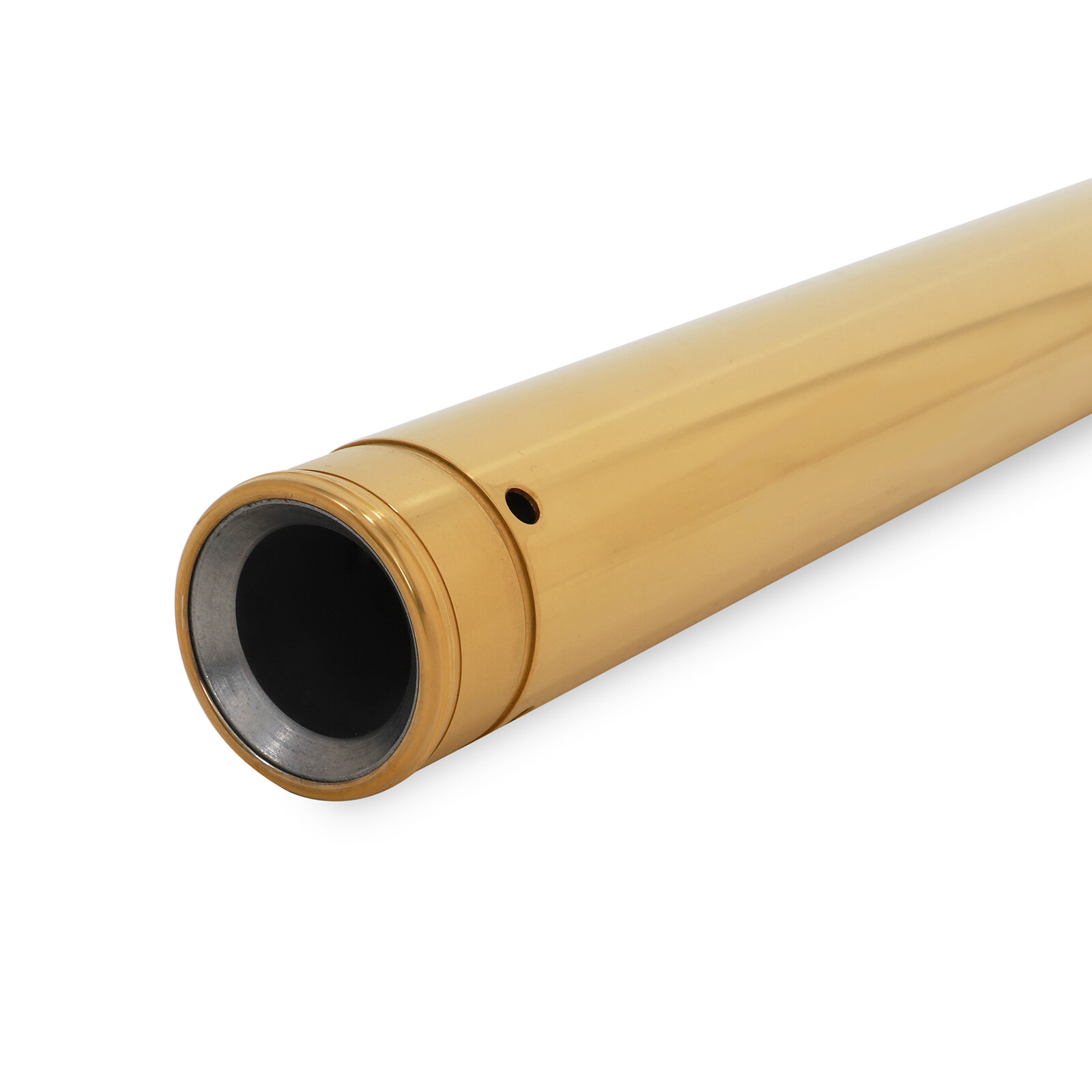 Chrome Gold 49mm 25-1/2" Fork Tubes For Harley Dyna Street Bob 06-17 Low Rider