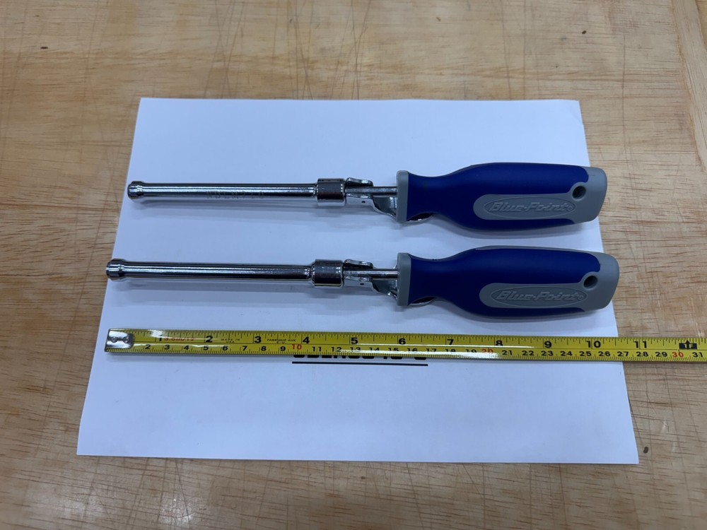 Blue-Point Tools NEW 2pc Soft Grip Metric Locking Nut Driver Set 102NDLM10