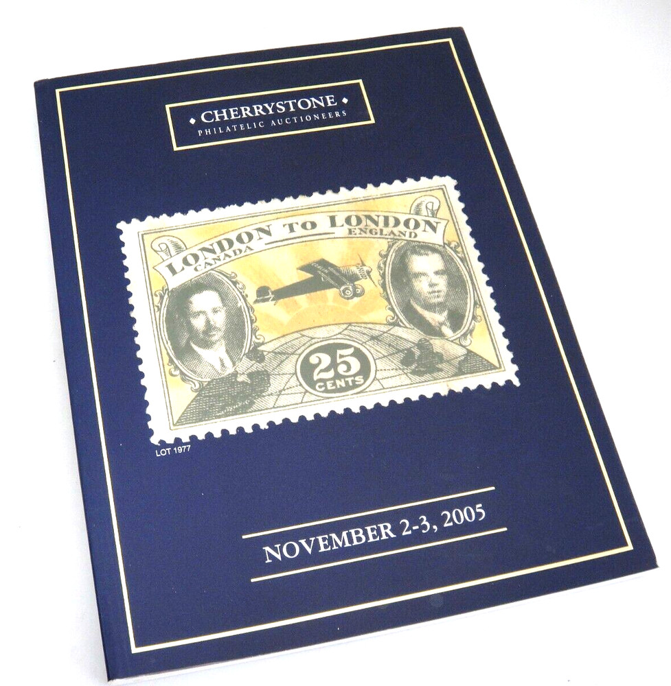 Cherrystone 2005 Stamp Auction Catalog US Europe Germany Great Britain Autograph