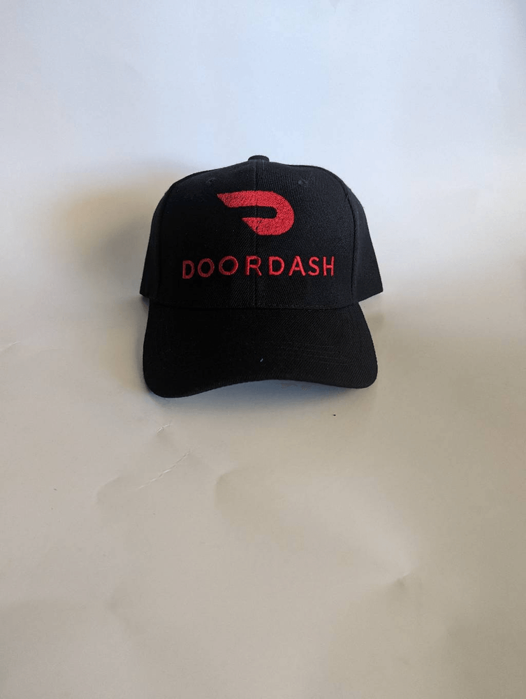Doordash Hat Baseball Cap Hat Delivery Driver Adjustable Back Strap Dad Mom Hat