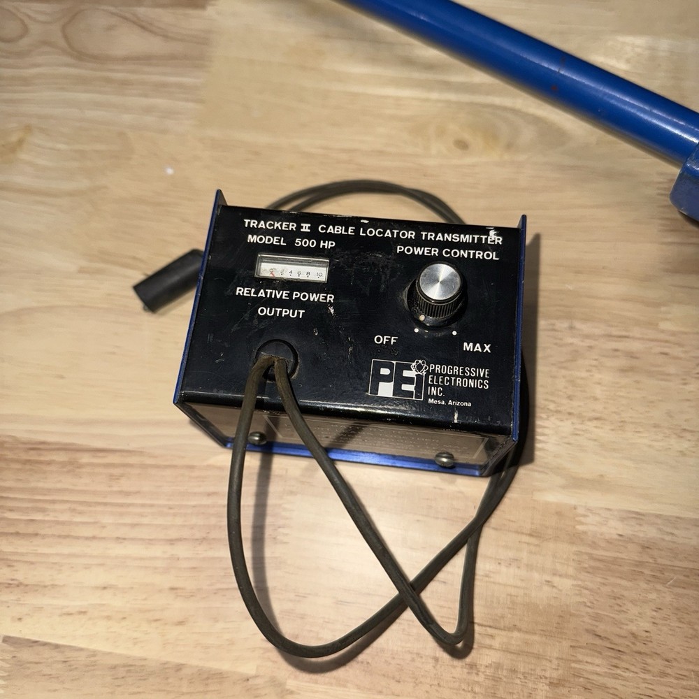 Progressive Electronics Model 501 Tracker II Cable Locating System