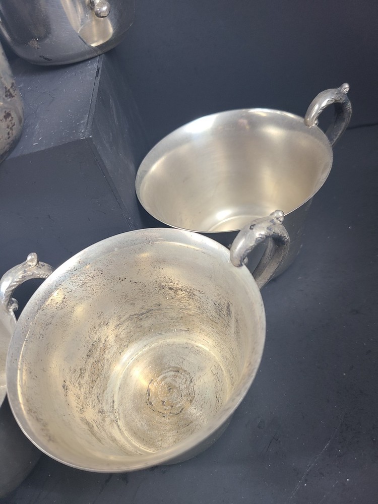 Vintage Towle/ISC Silver Plated Coffe Cup Set Of 12