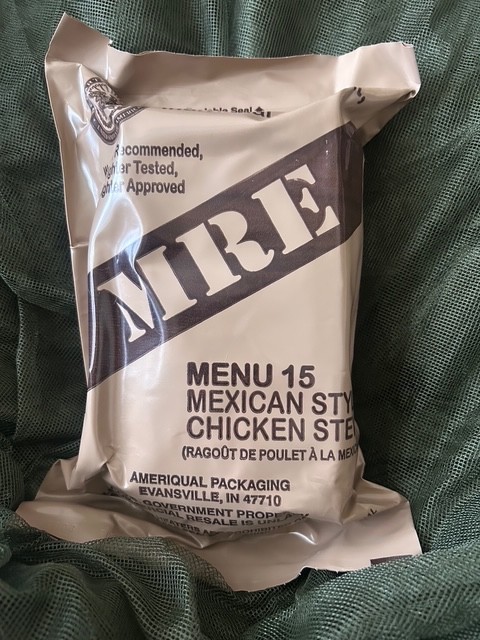 Official Ameriqual Military MRE Individual Single Meal You Pick Exp. 2027.