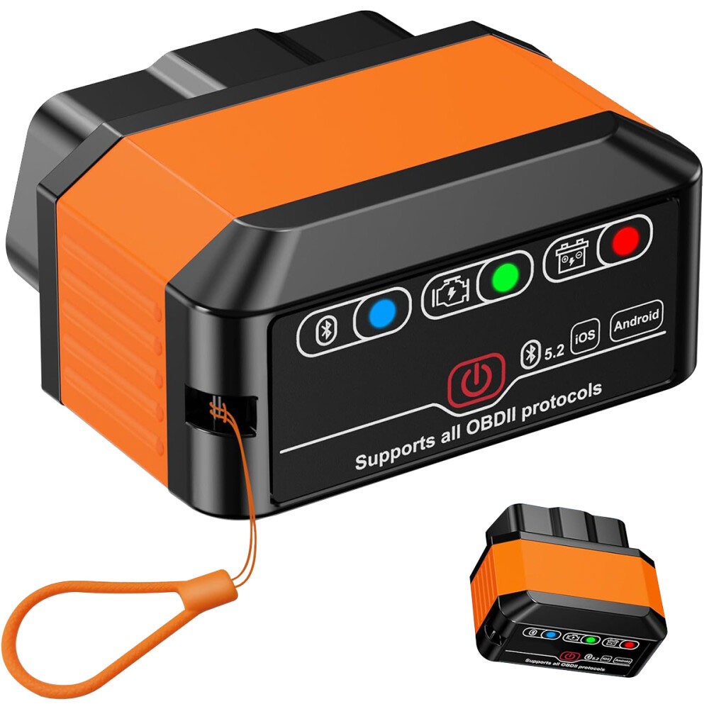 ELM327 Bluetooth OBD2 Code Reader Car Diagnostic Scanner for Android and iOS