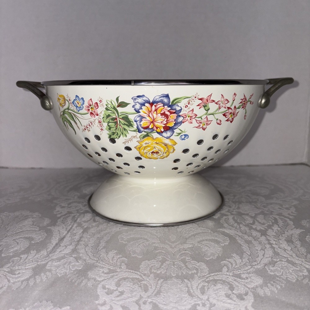 Kobe Colander, Floral Pattern , JC Penney