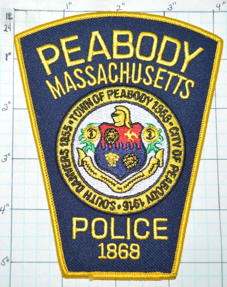 MASSACHUSETTS, PEABODY POLICE DEPT PATCH