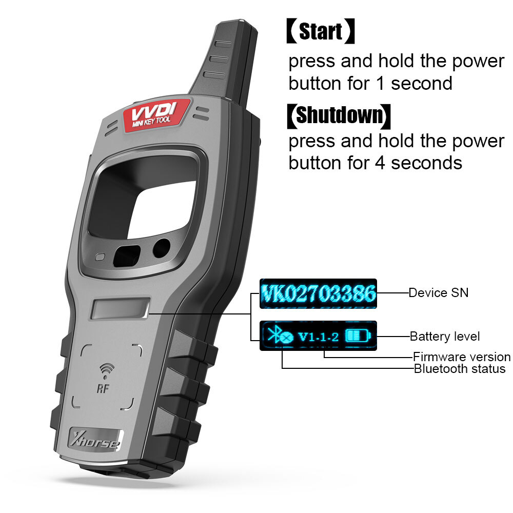 Xhorse VVDI MIni Key Tool Cloner Remote Generator Global Version for IOS&Android