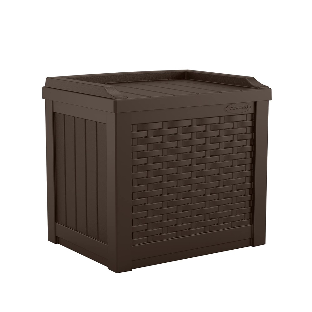 22 Gallon Small Resin Storage Seat Java Ssw600j