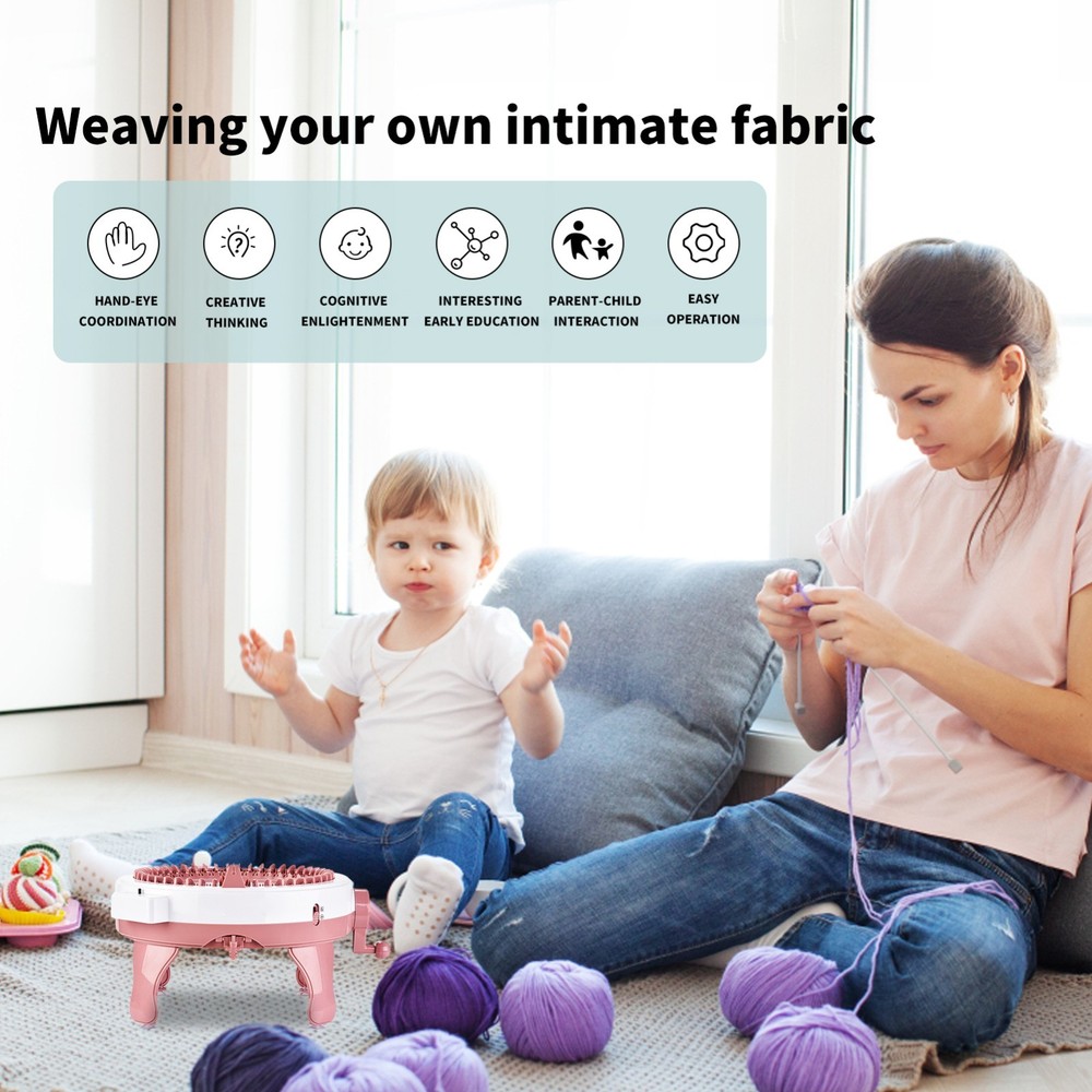 Fast & Safe Weaving, Educational Gift to Develop Hand-Eye Coordination, Age 8+