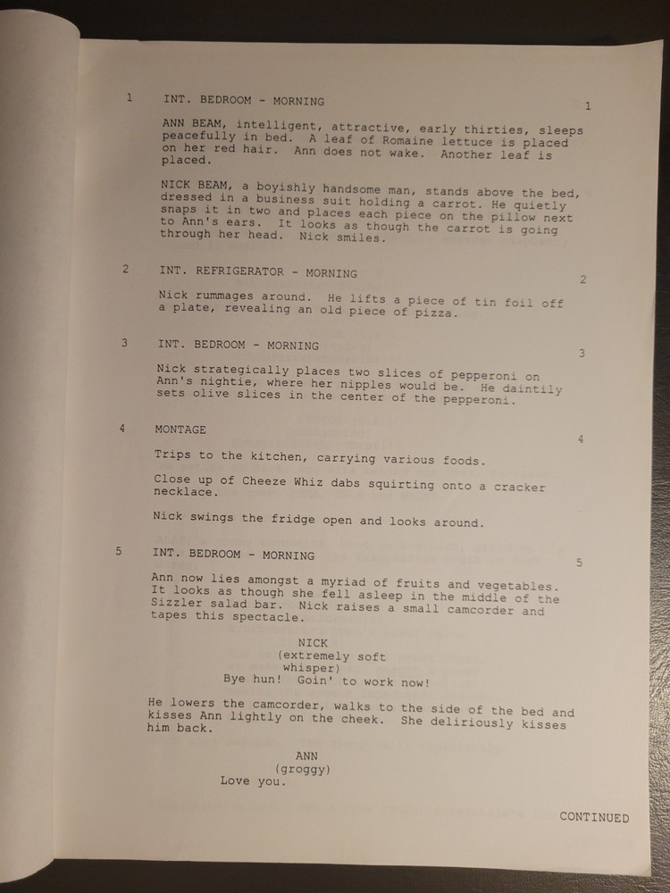 1996 NOTHING TO LOSE Script - Steve Oedekerk Final Draft