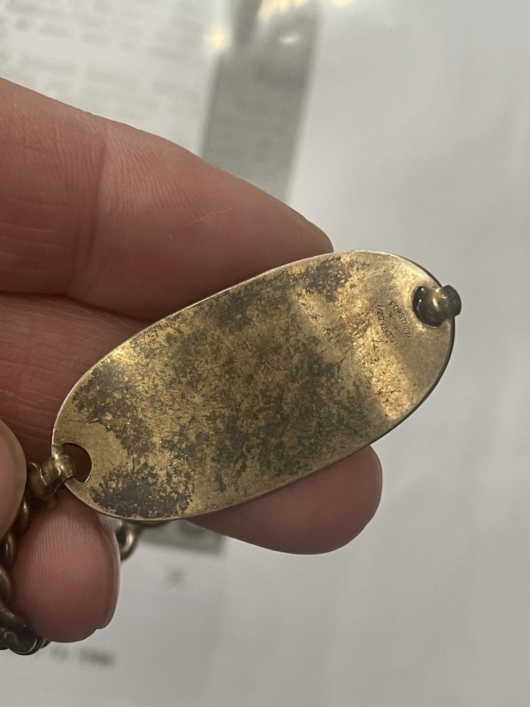 WW2 US Army Engineer Named ID Bracelet