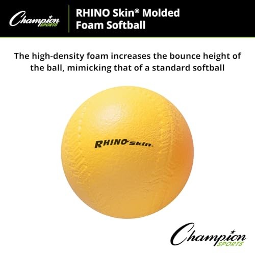 Coated High Density Foam Softball