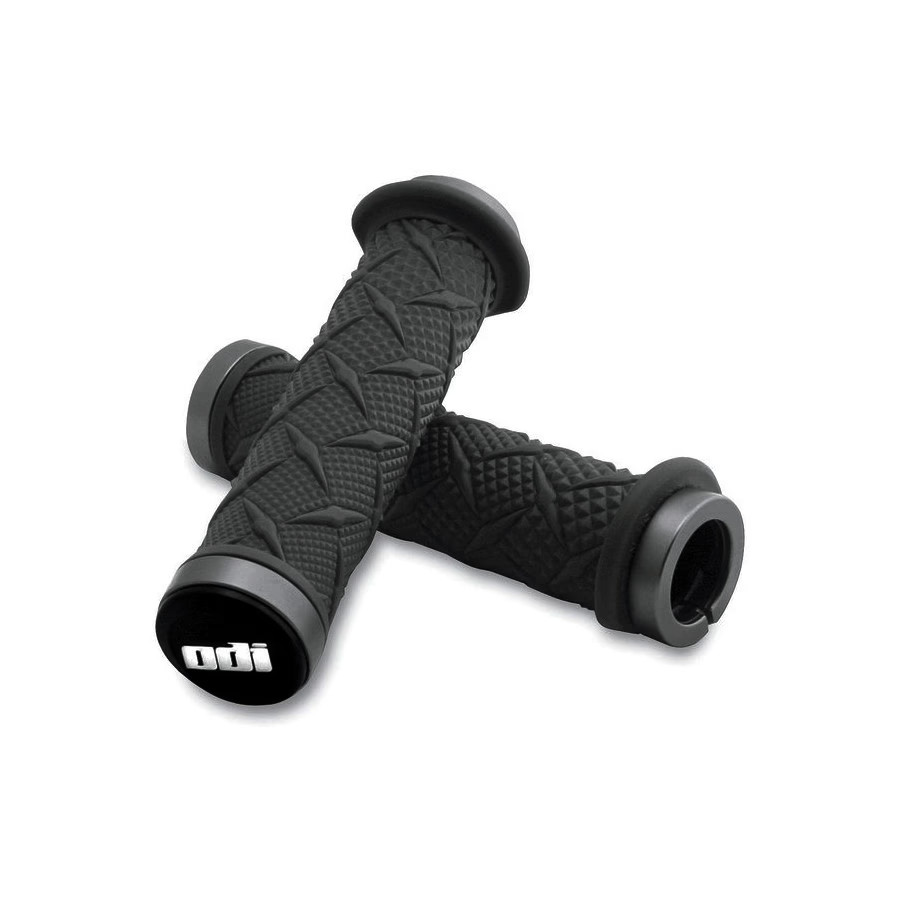 ODI X-Treme ATV Lock-On Grips - Thumb Throttle - Black, 130mm J30XT-B