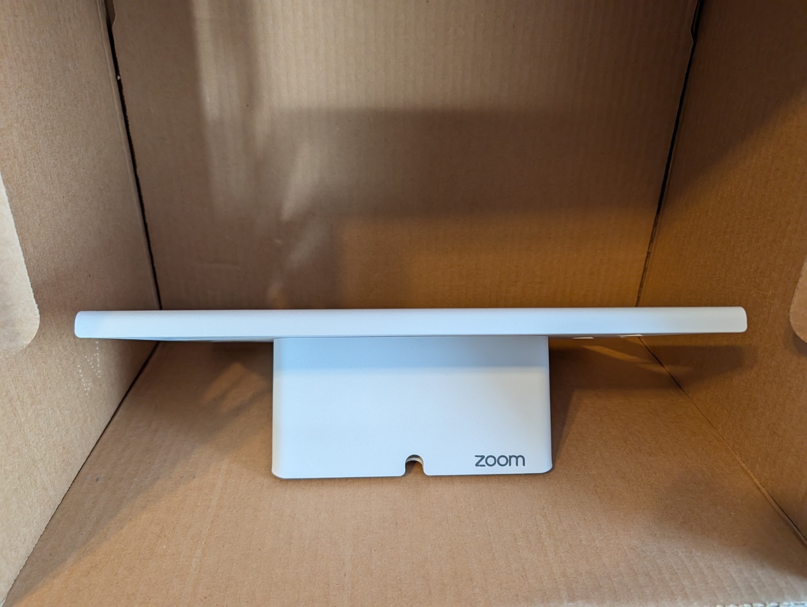 Heckler H601-A Zoom Rooms Console for iPad 7 & 8 - 10.2 Inch White w/ POE kit