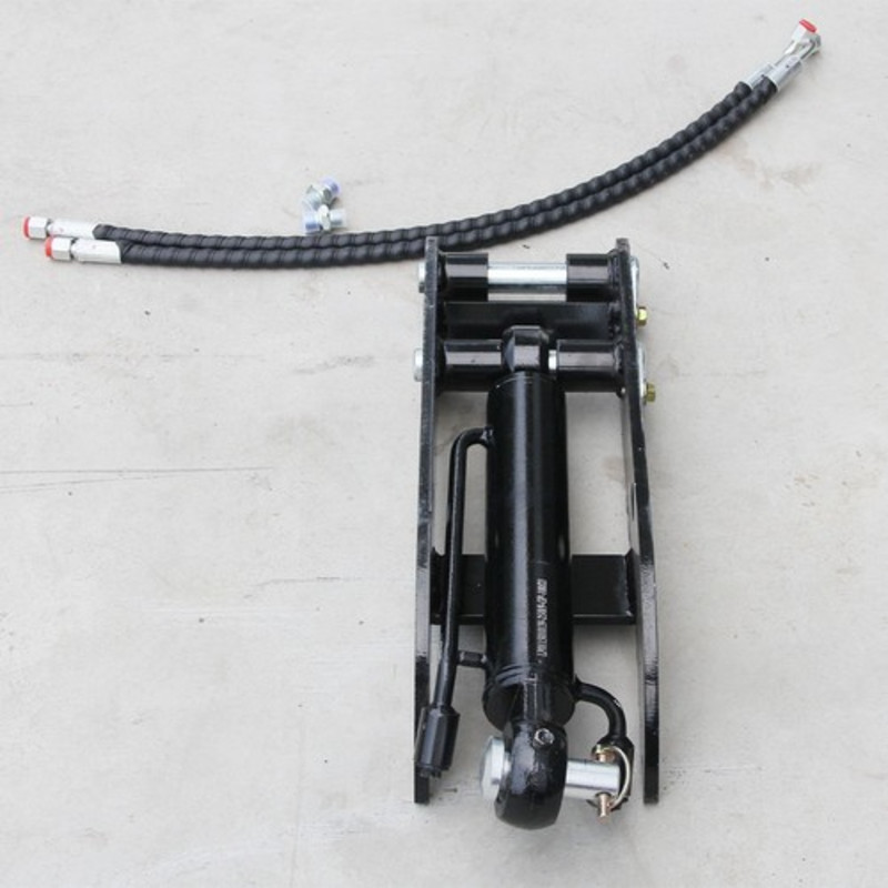 Hydraulic Thumb Clip Sets For 0.8-1.5T Mini Excavator Attachments with 2 hoses
