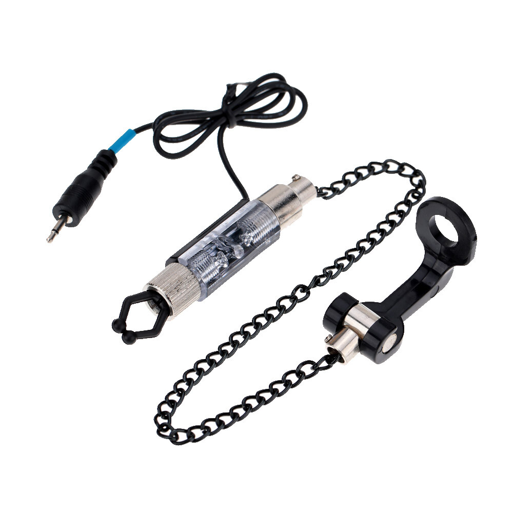 Fishing Bite Hanger Illuminated Indicator Blue I9L4