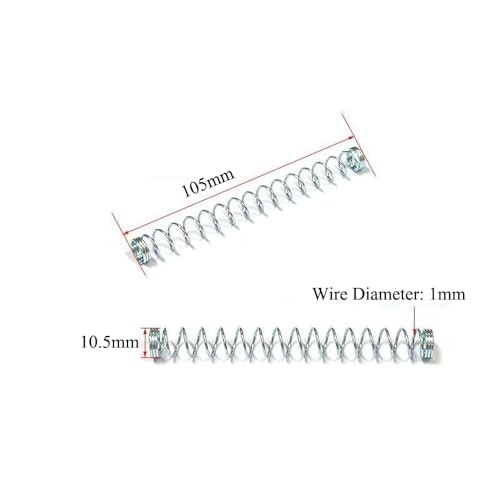 6 Pack Rear Brake Cable Spring Replacement 4 Inch Adjusting Joint Pin Return