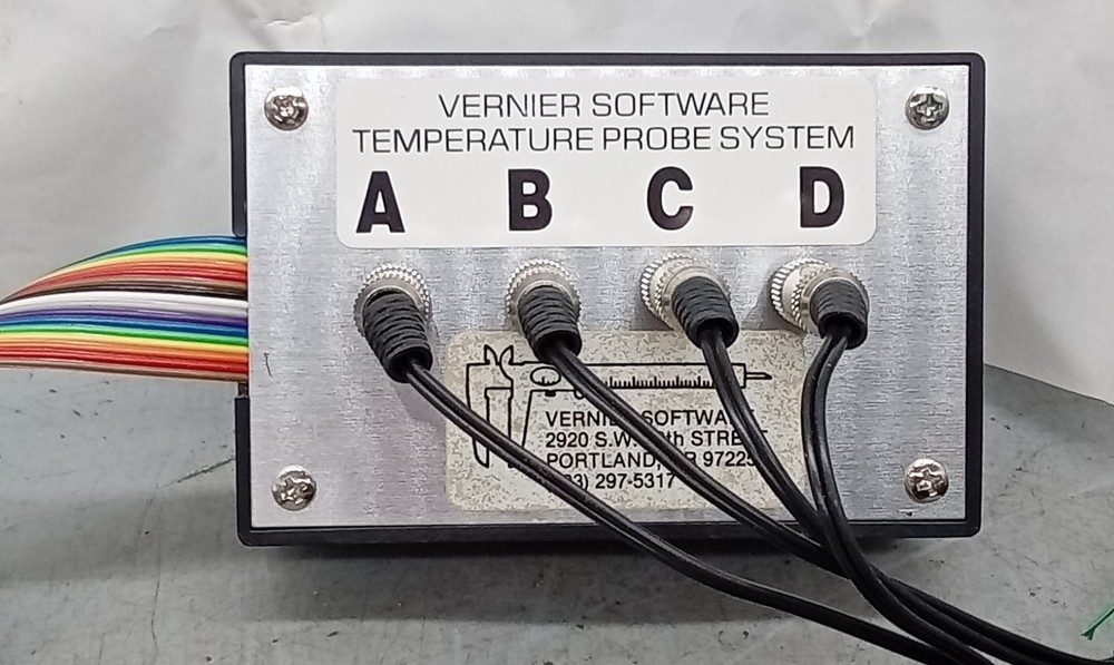 1 NOS Vernier Software 4 -Probe Temperature System