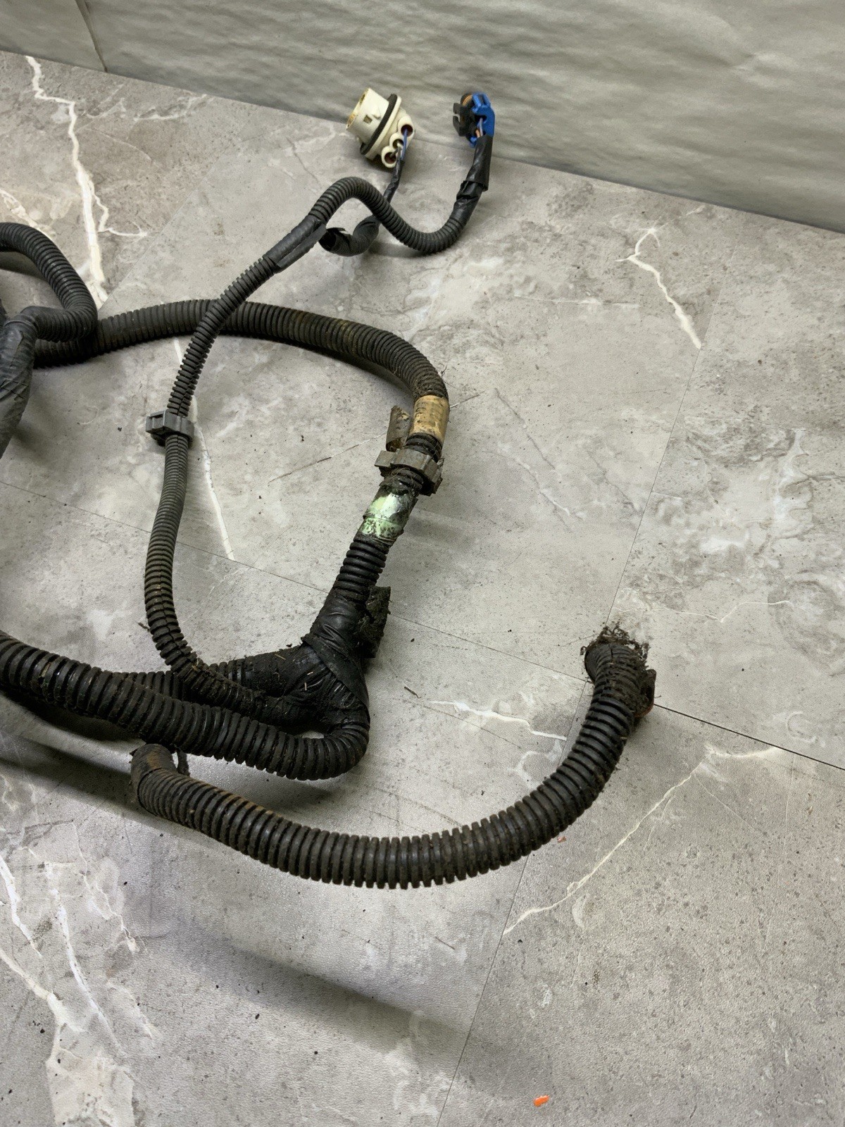 99-02 Chevy Silverado Front Headlight Wiring Harness OEM Cut Pigtails Repair