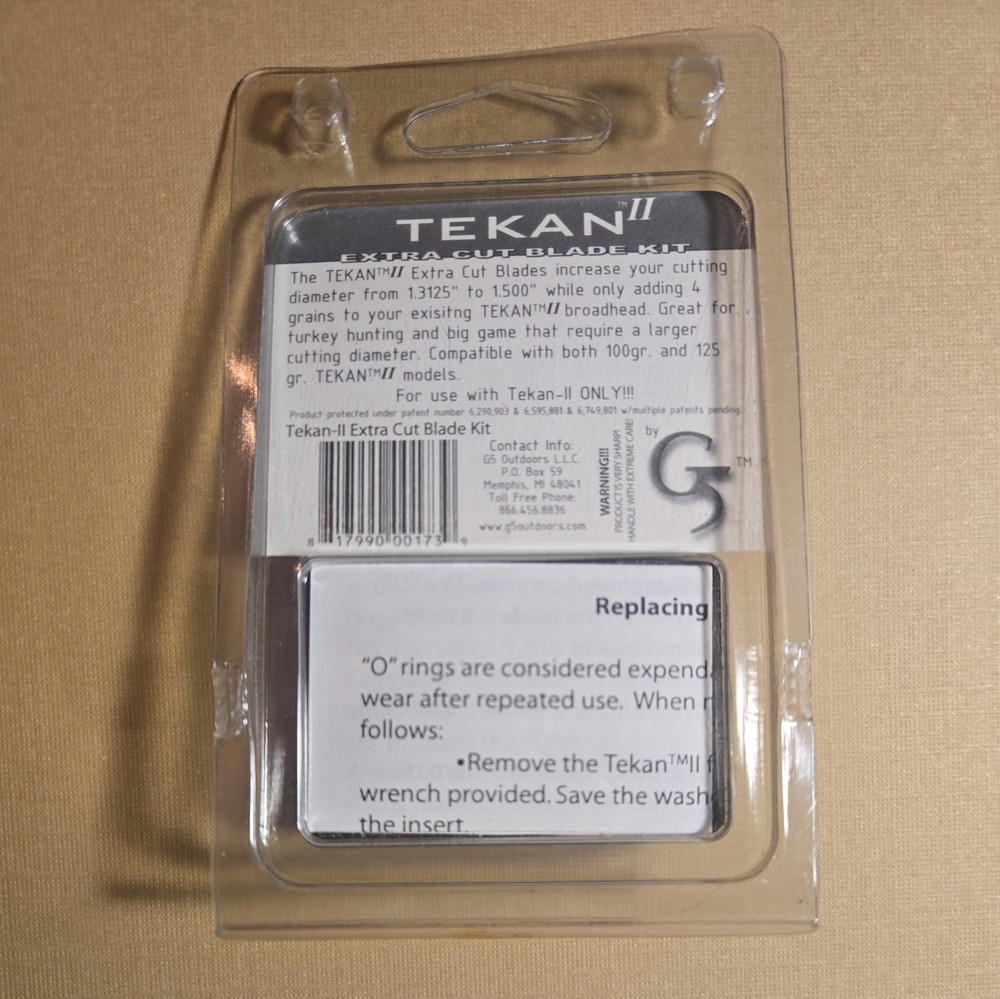 G5 Outdoors Tekan II Replacement Blade kit