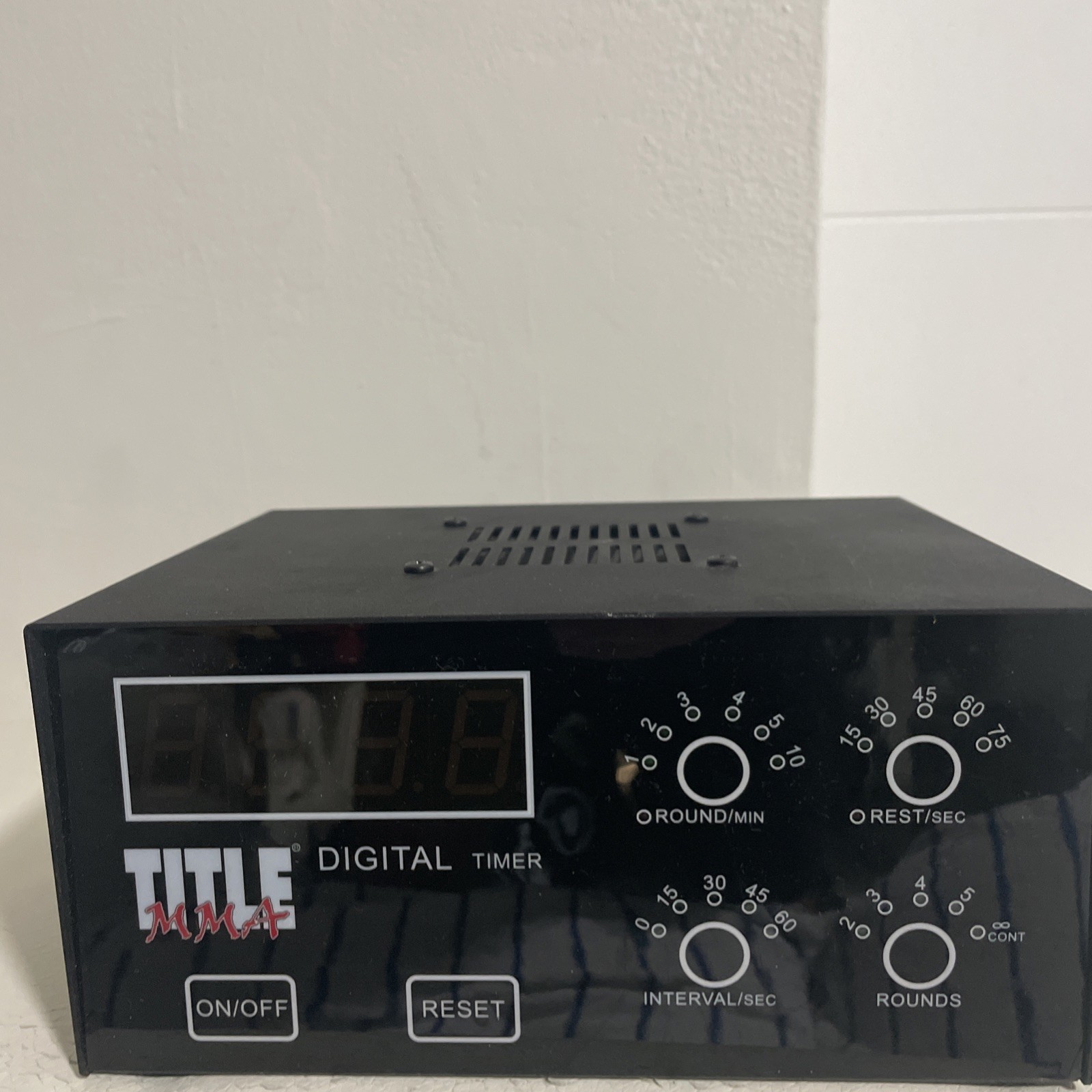Title Digital Boxing Timer New