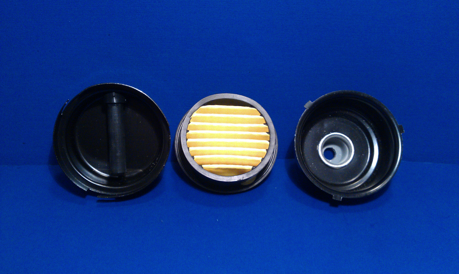 Air Compressor Intake Filter Silencer 3/8 Inch NPT Metal Housing Paper Element