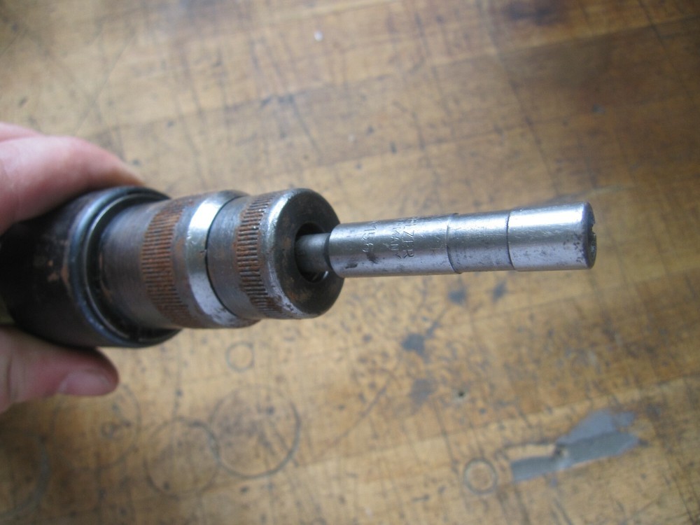 Pneumatic 1/4" inline screwdriver nut runner driver (Ingersoll? ARO? CLECO?)