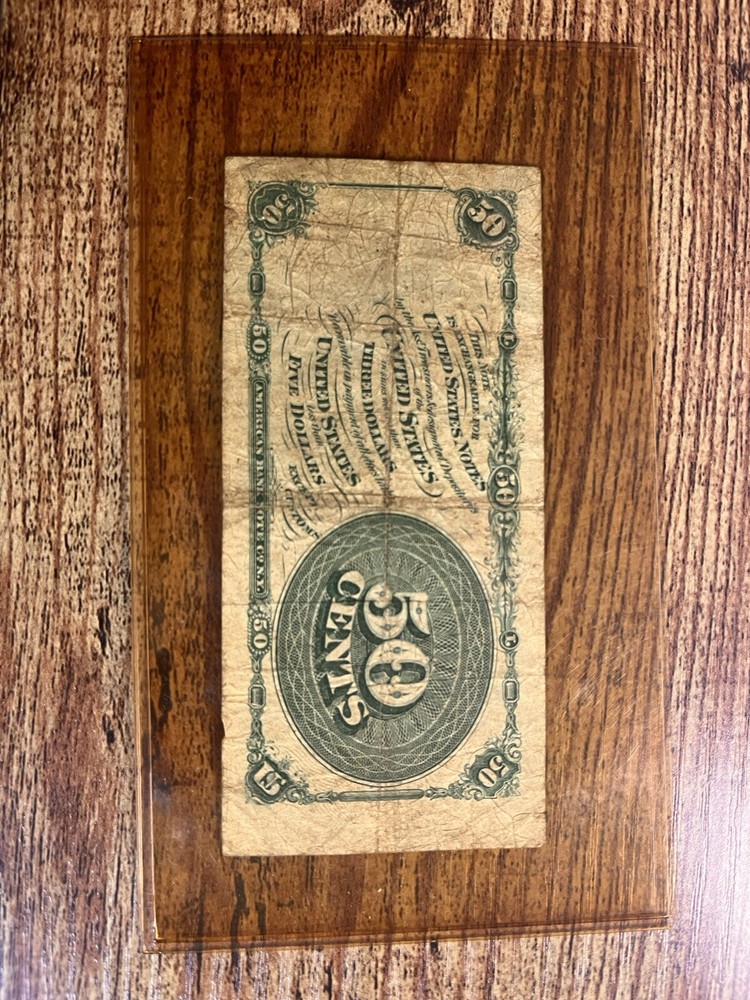US 50 Cent Bill 1866 Great Condition