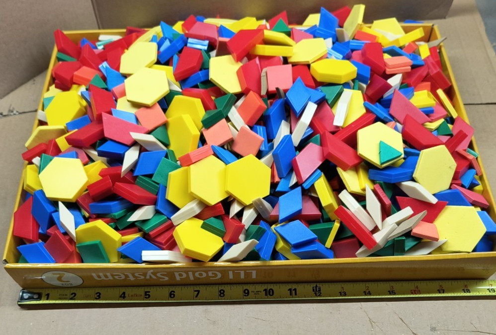 10# of Hand2Mind Math Manipulatives Pattern Blocks