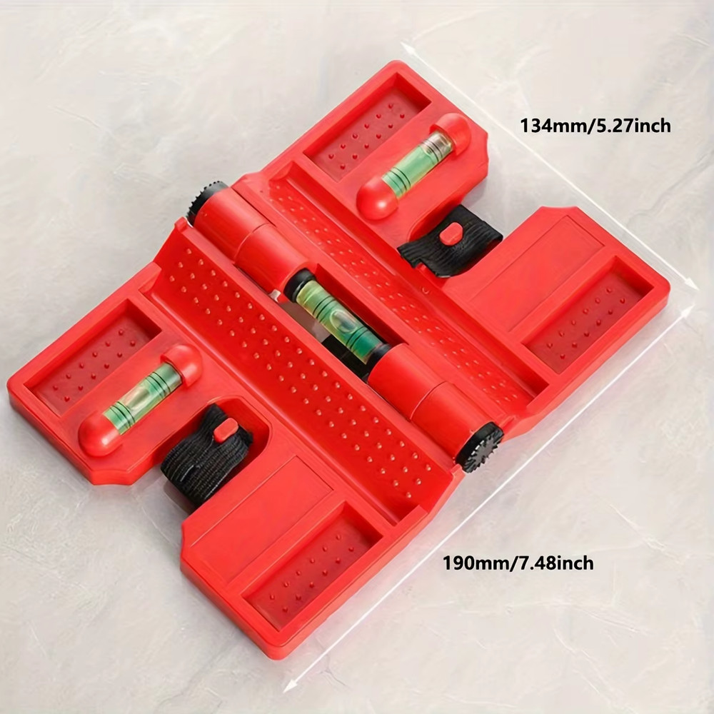 Magnetic Column Level, Adjustable Folding Column Level with Elastic Ring Level!!