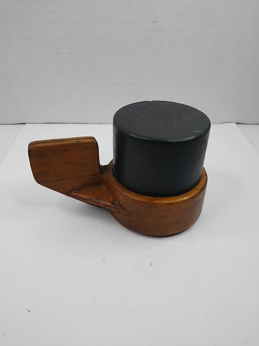 Vintage Wooden Wood Foundry Industrial Mold R.J. Reynolds Steampunk Art