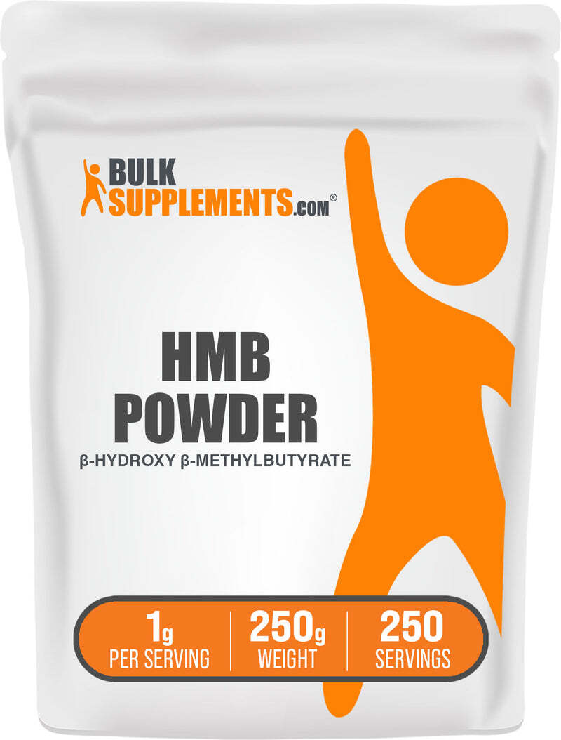BulkSupplements HMB Powder - as Calcium HMB - Beta-Hydroxy Beta-Methylbutyrate